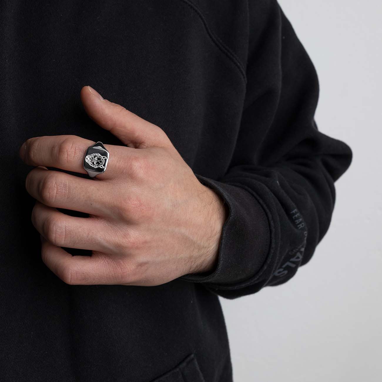 Oni Mask Ring - warpedsense