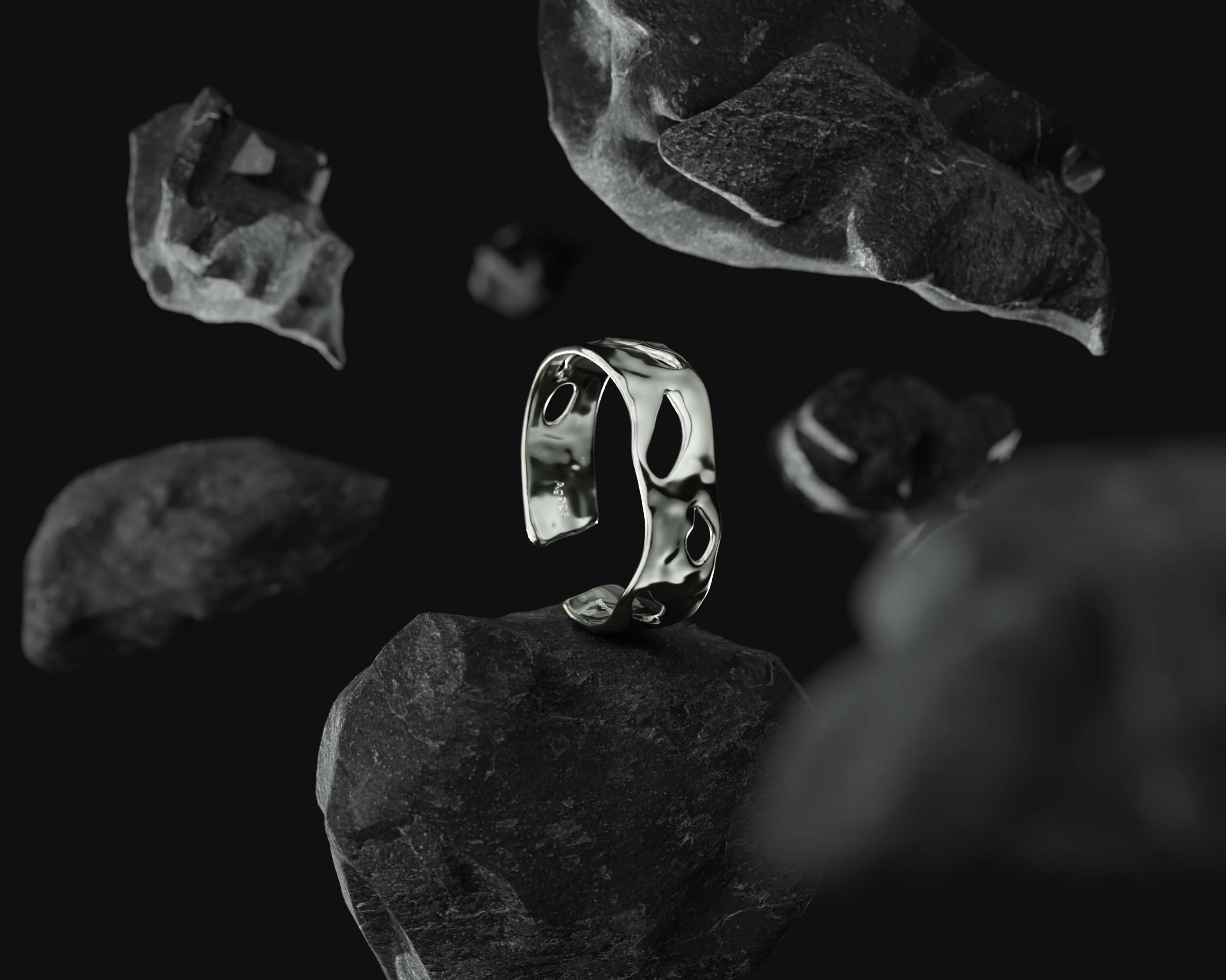Adjustable rings that fit everyone. – warpedsense