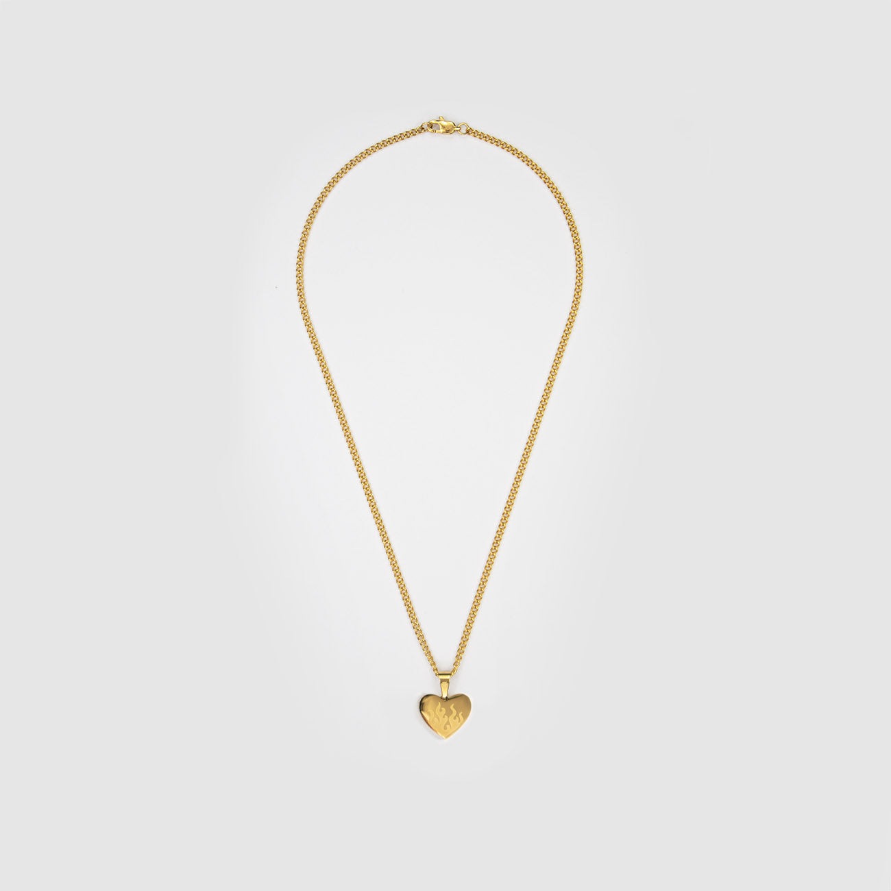 Flaming Heart Chain - warpedsense