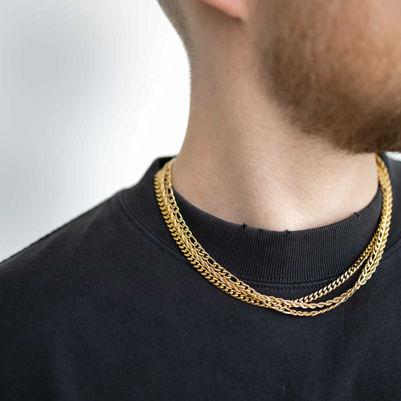 4mm Figaro Chain - warpedsense