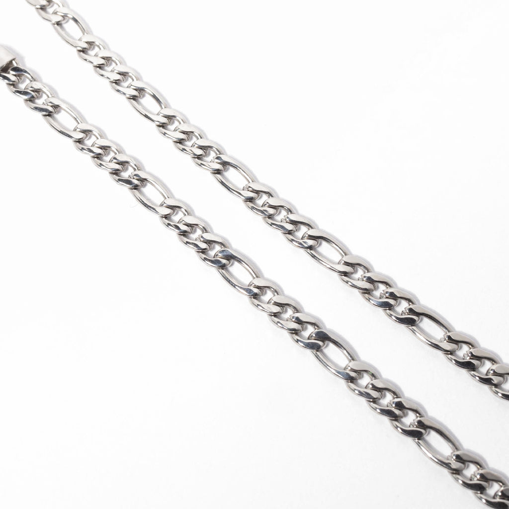 4mm Figaro Halskette - warpedsense