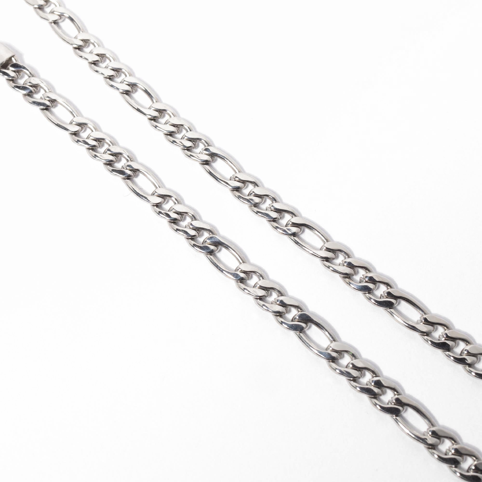 4mm Figaro Halskette - warpedsense