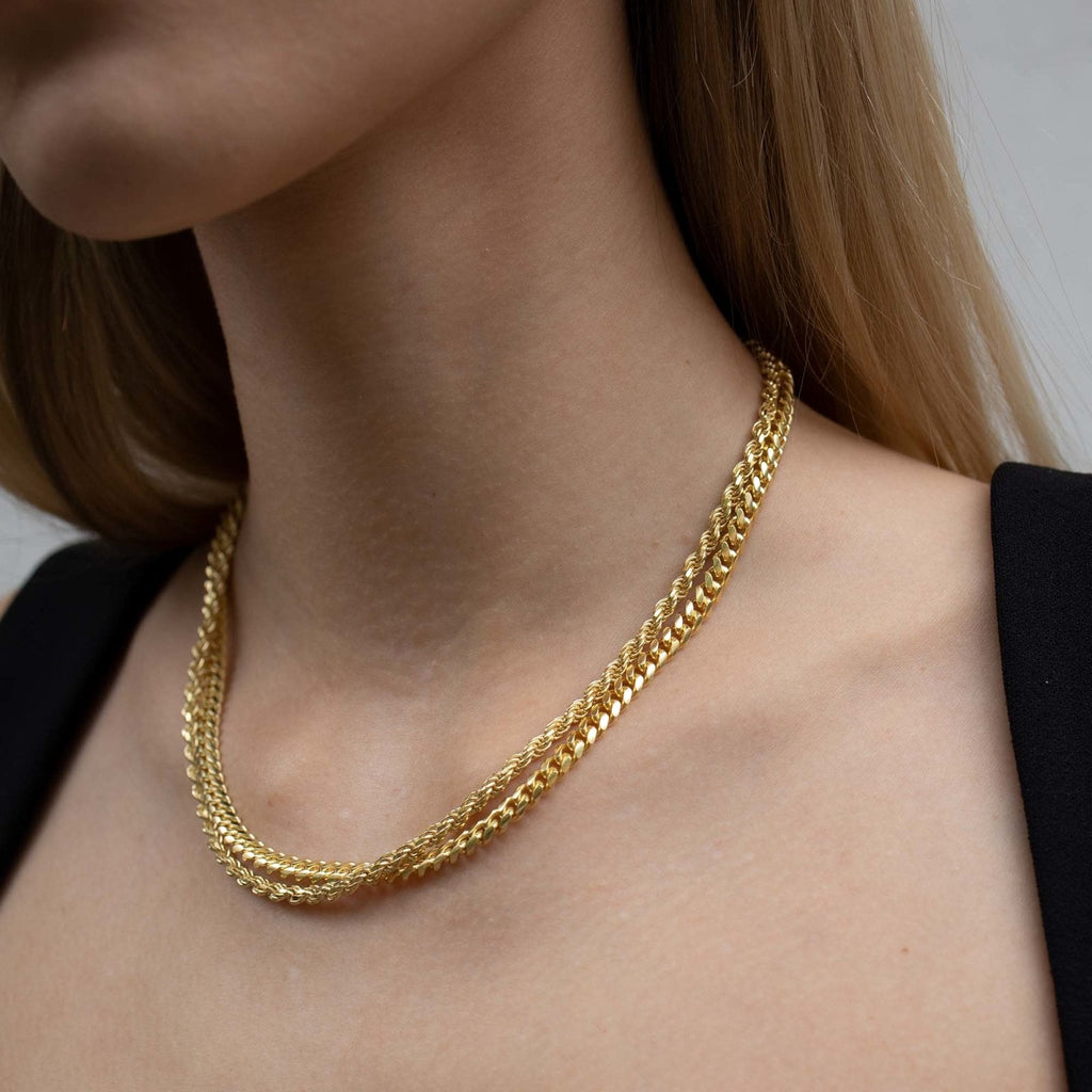 5mm Cuban Chain - For Her - warpedsense
