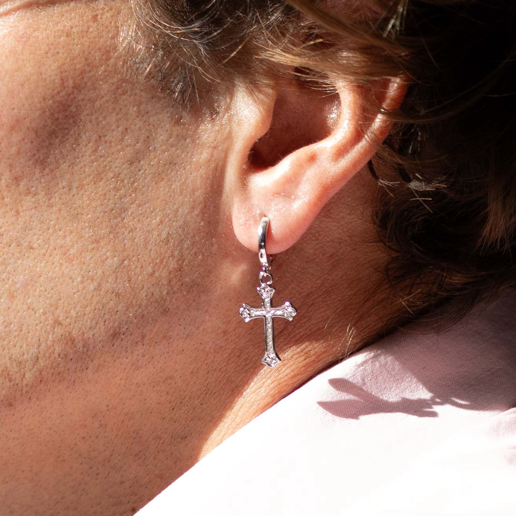 Cross Earrings - WARPEDSENSE