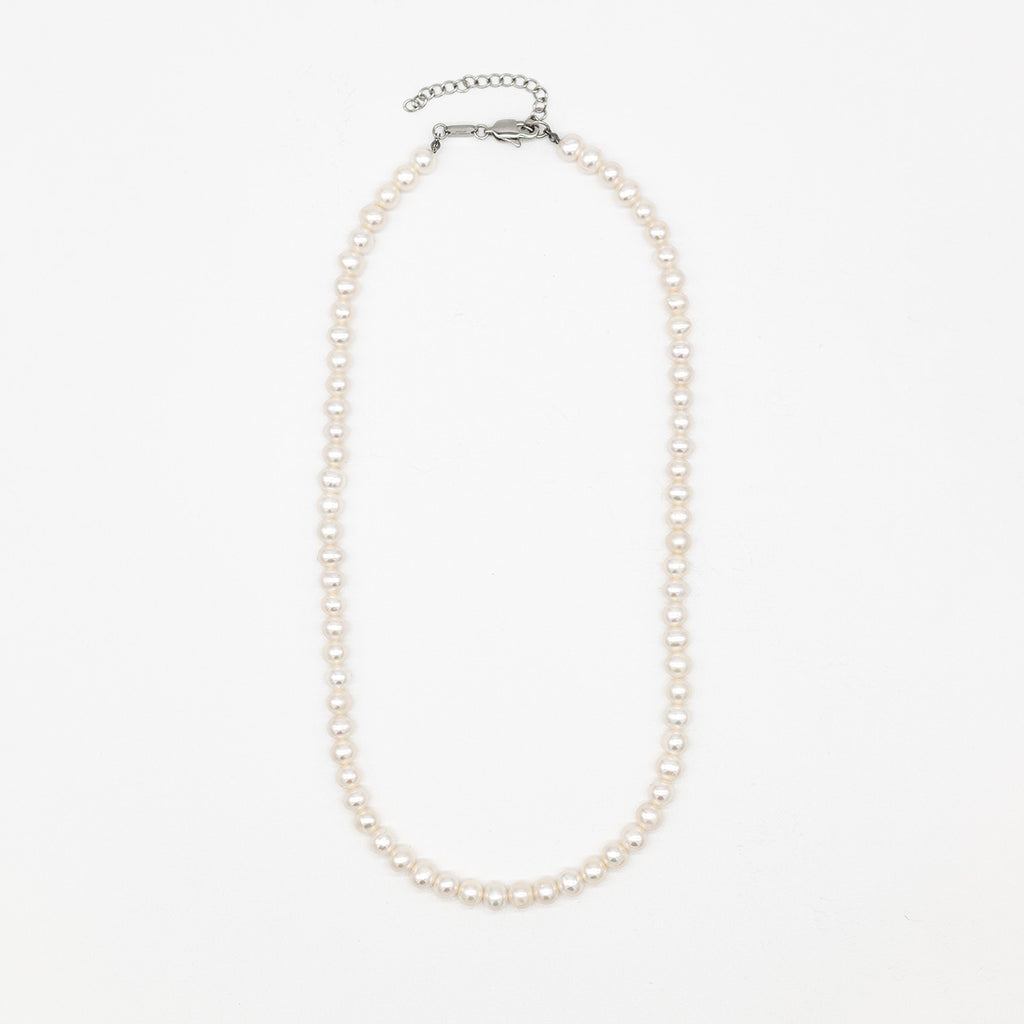 Schmuck-Set - Perlenkette und Perlenarmband - warpedsense