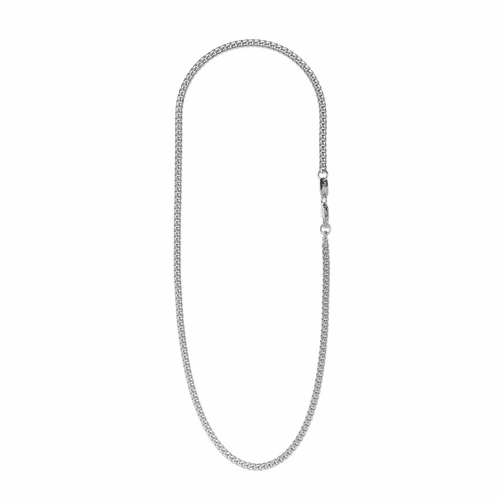 Minimalistische Herren-Halskette aus Edelstahl, perfekt für Streetwear-Looks | warpedsense®  