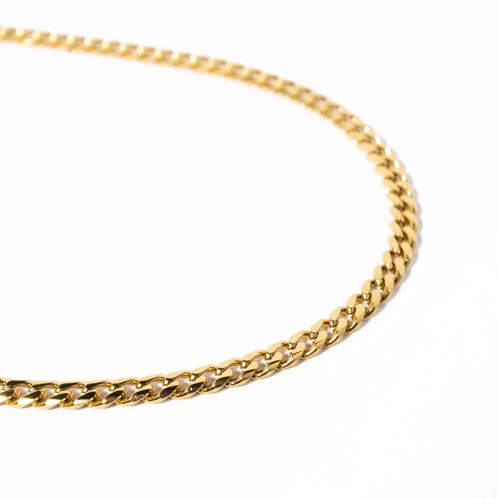 4mm Cuban Halskette - warpedsense
