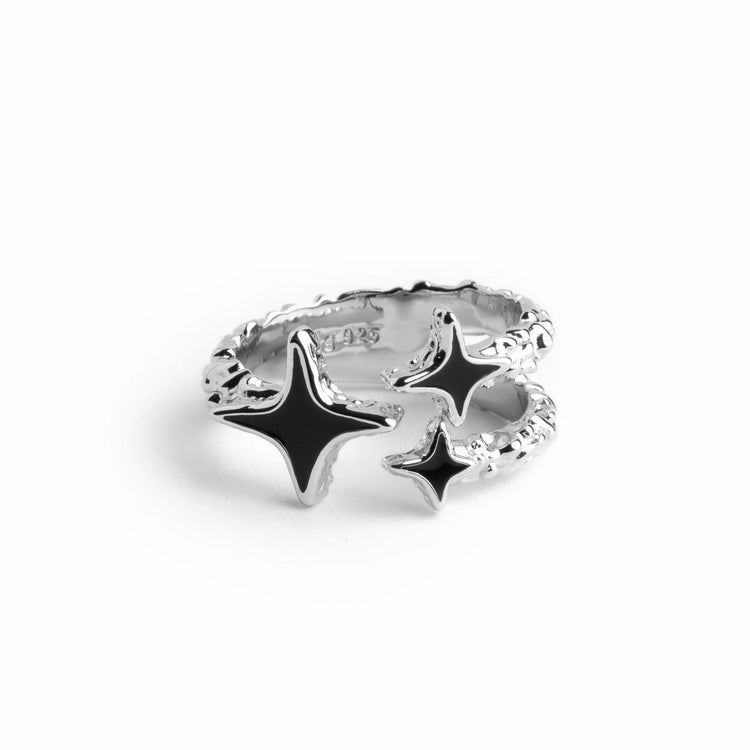 Molten Stars Ring Detail