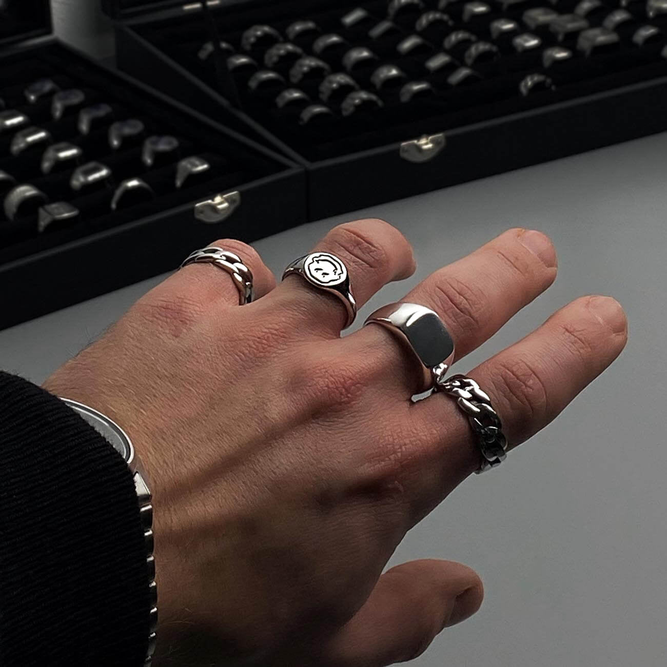 WARPED® Smiley Ring - warpedsense