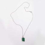 Green Gemstone Chain - warpedsense
