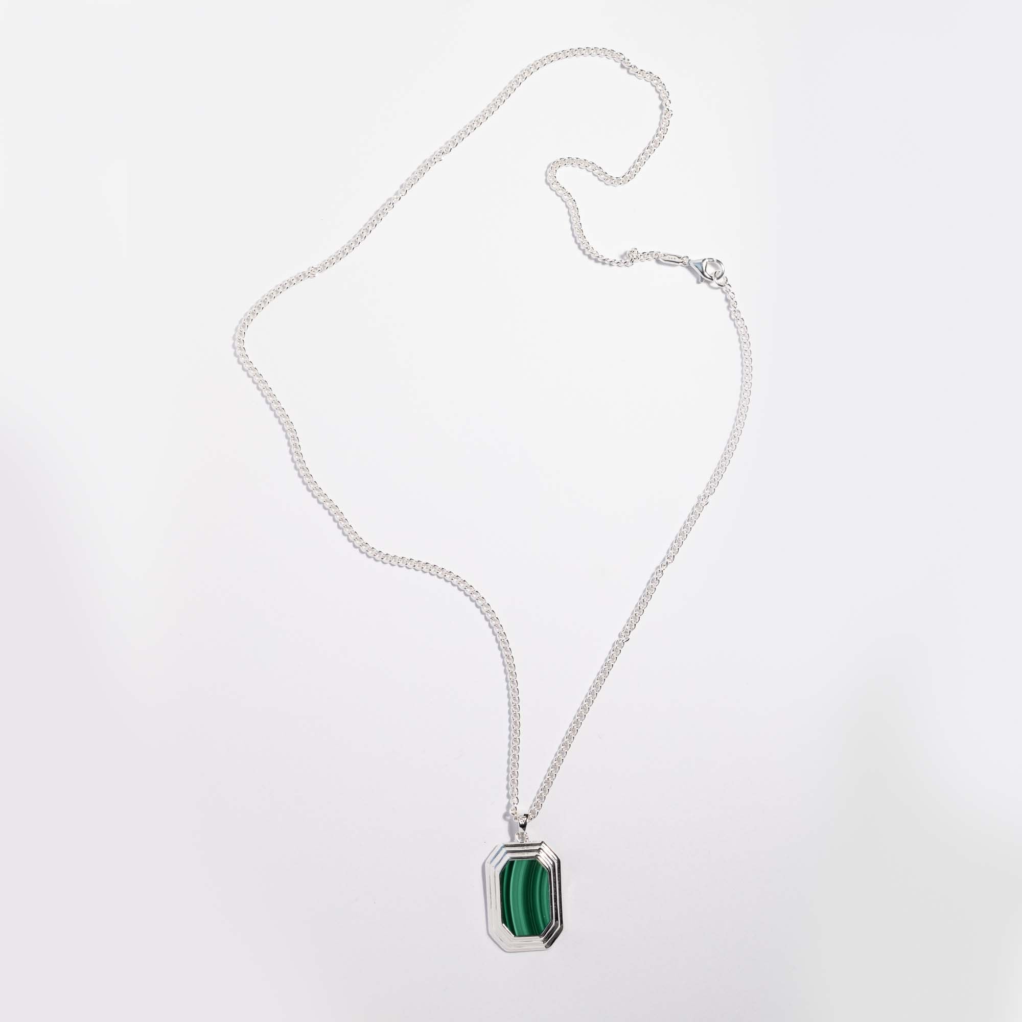 Green Gemstone Chain - warpedsense