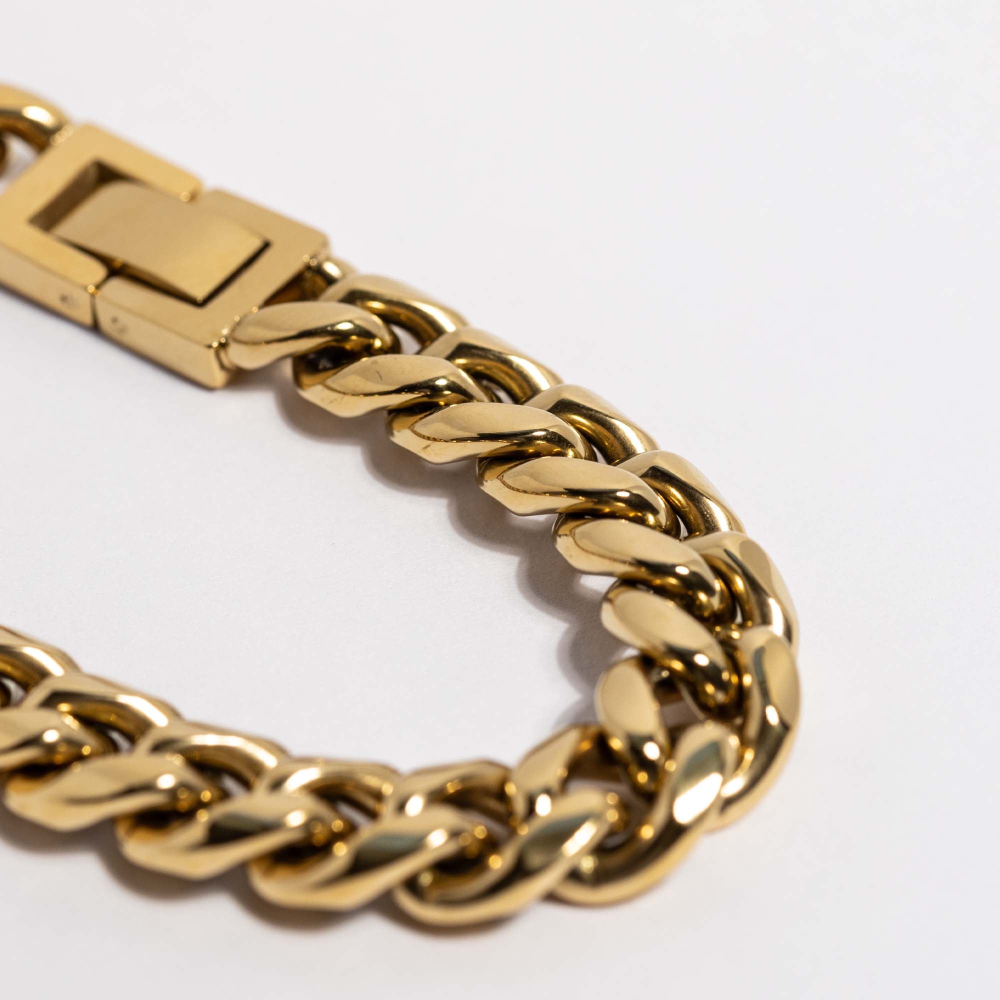 Cuban Bracelet Gold - warpedsense
