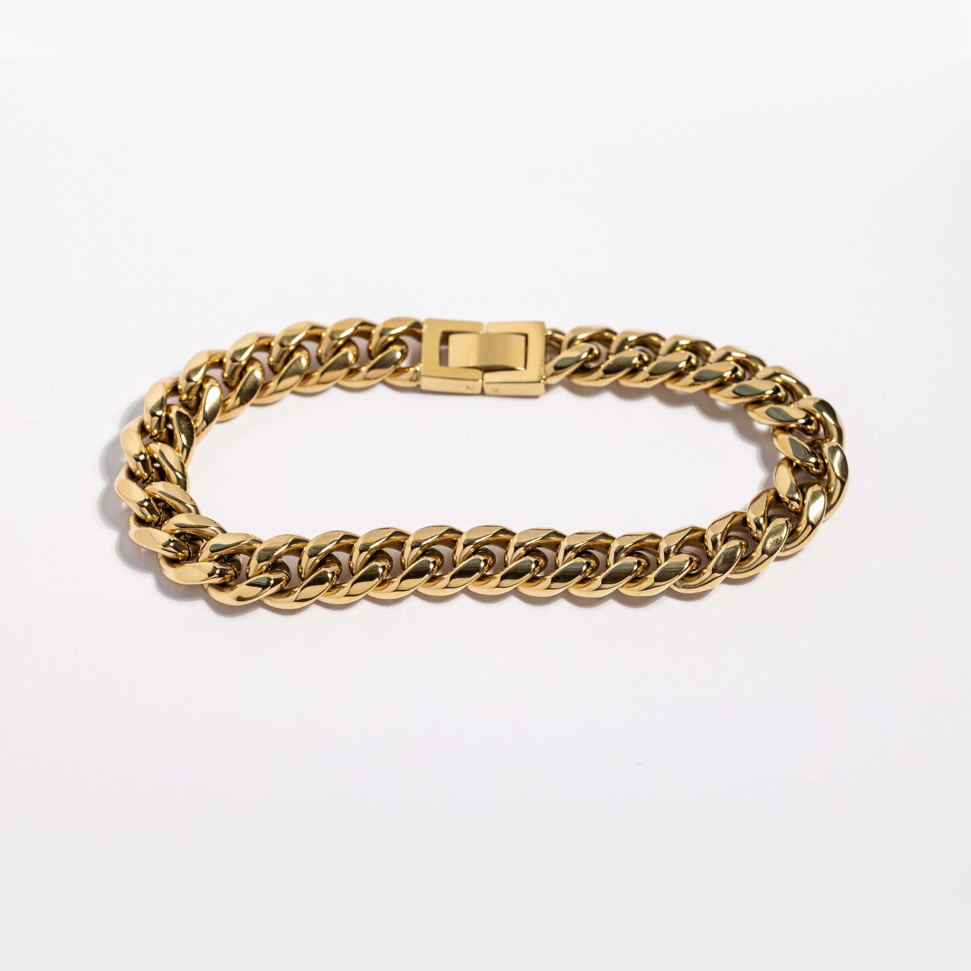 Cuban Bracelet Gold - warpedsense