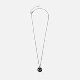 Schwarze Logo Halskette - warpedsense