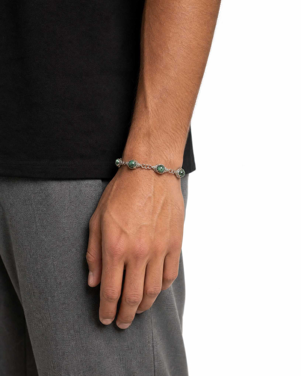 Grünes Synergy Armband - warpedsense