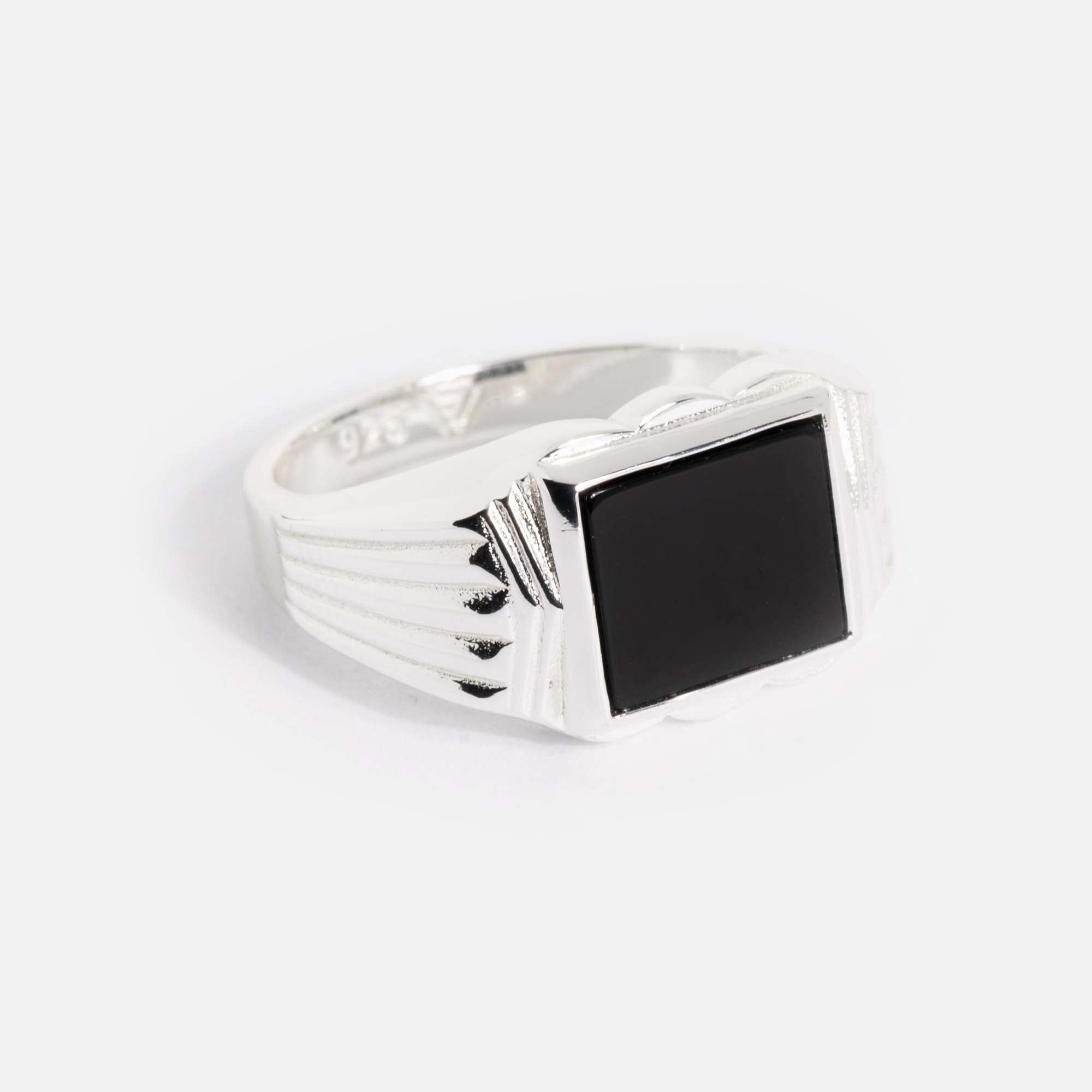 Onyx Ring | Light Silver - warpedsense