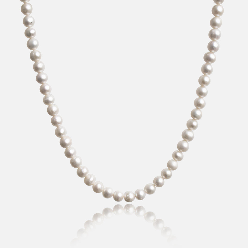 Schmuck-Set - Perlenkette und Perlenarmband - warpedsense