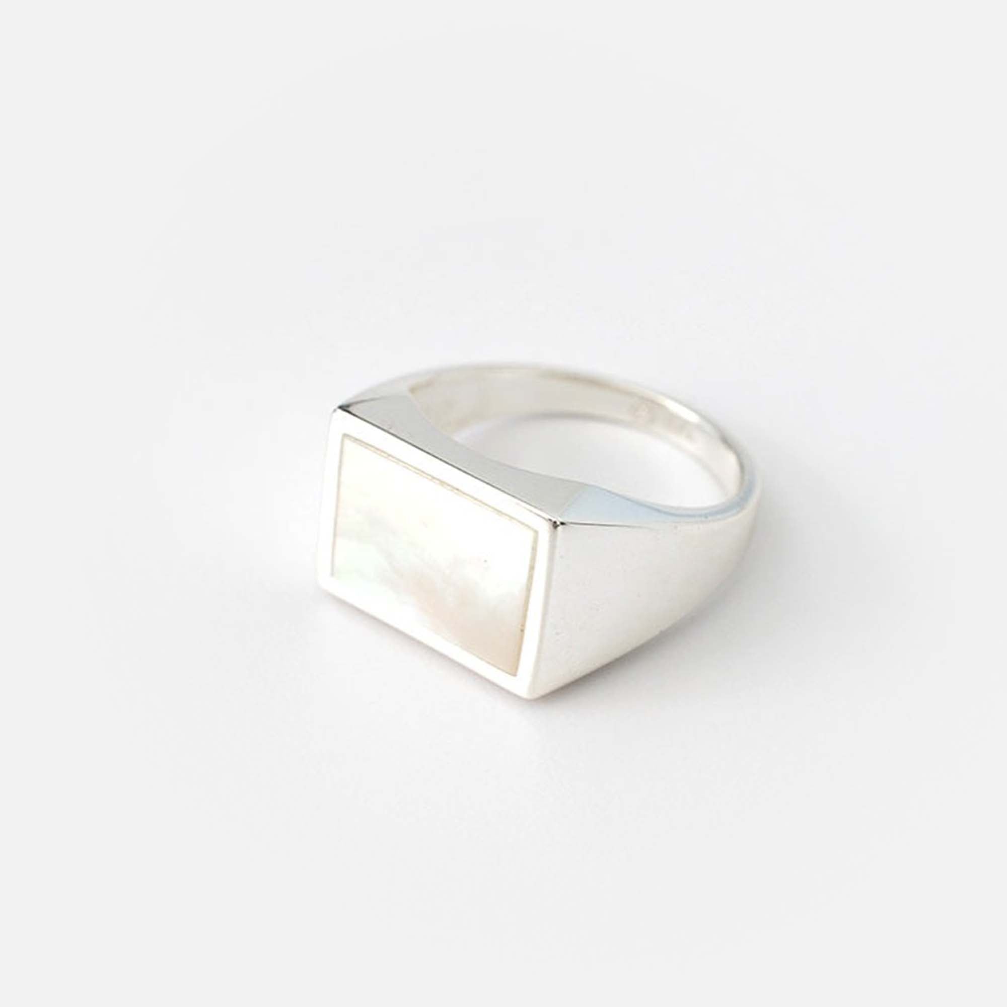 Pearl Ring | Light Silver - warpedsense