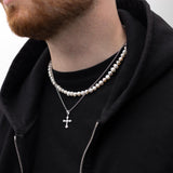 Layering Set - Perlen & Kreuzkette