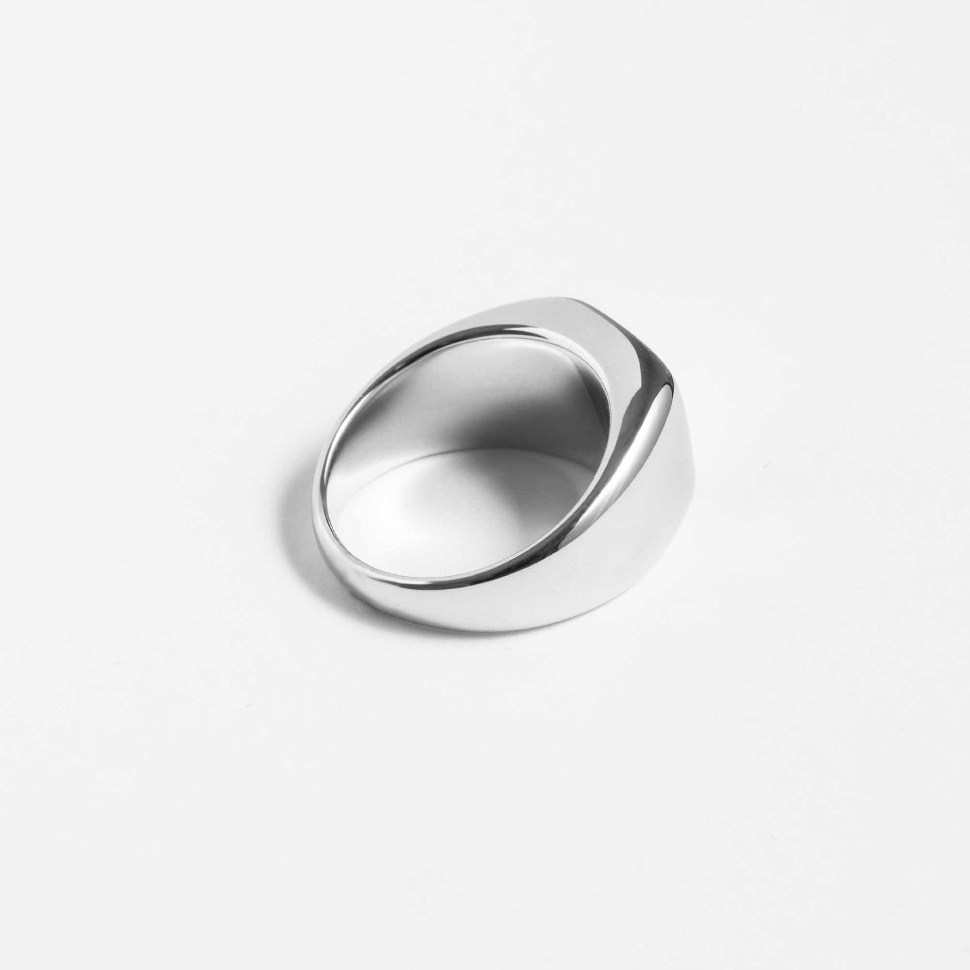 Rounded Signet Ring - WARPEDSENSE