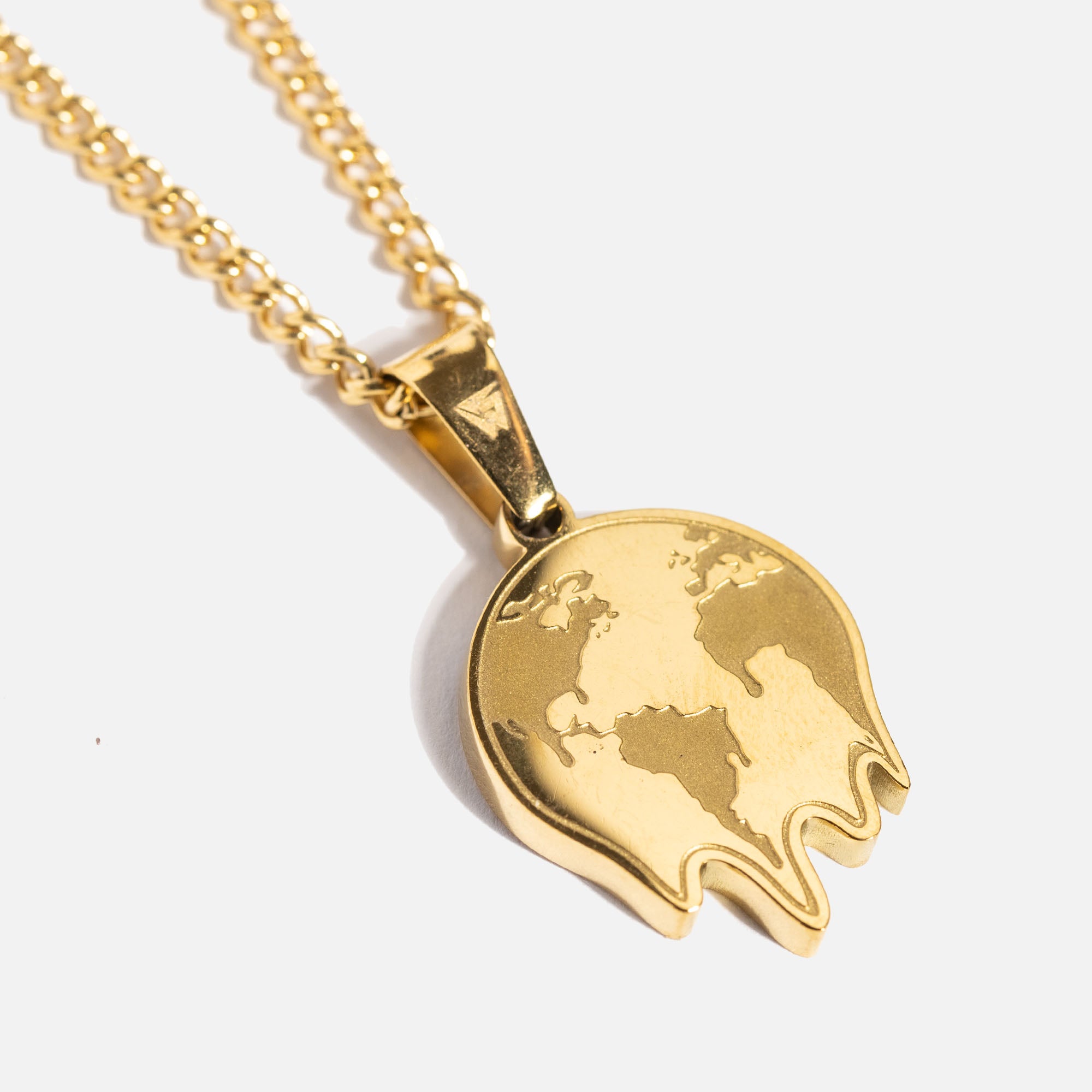 Melting World Chain Gold - warpedsense