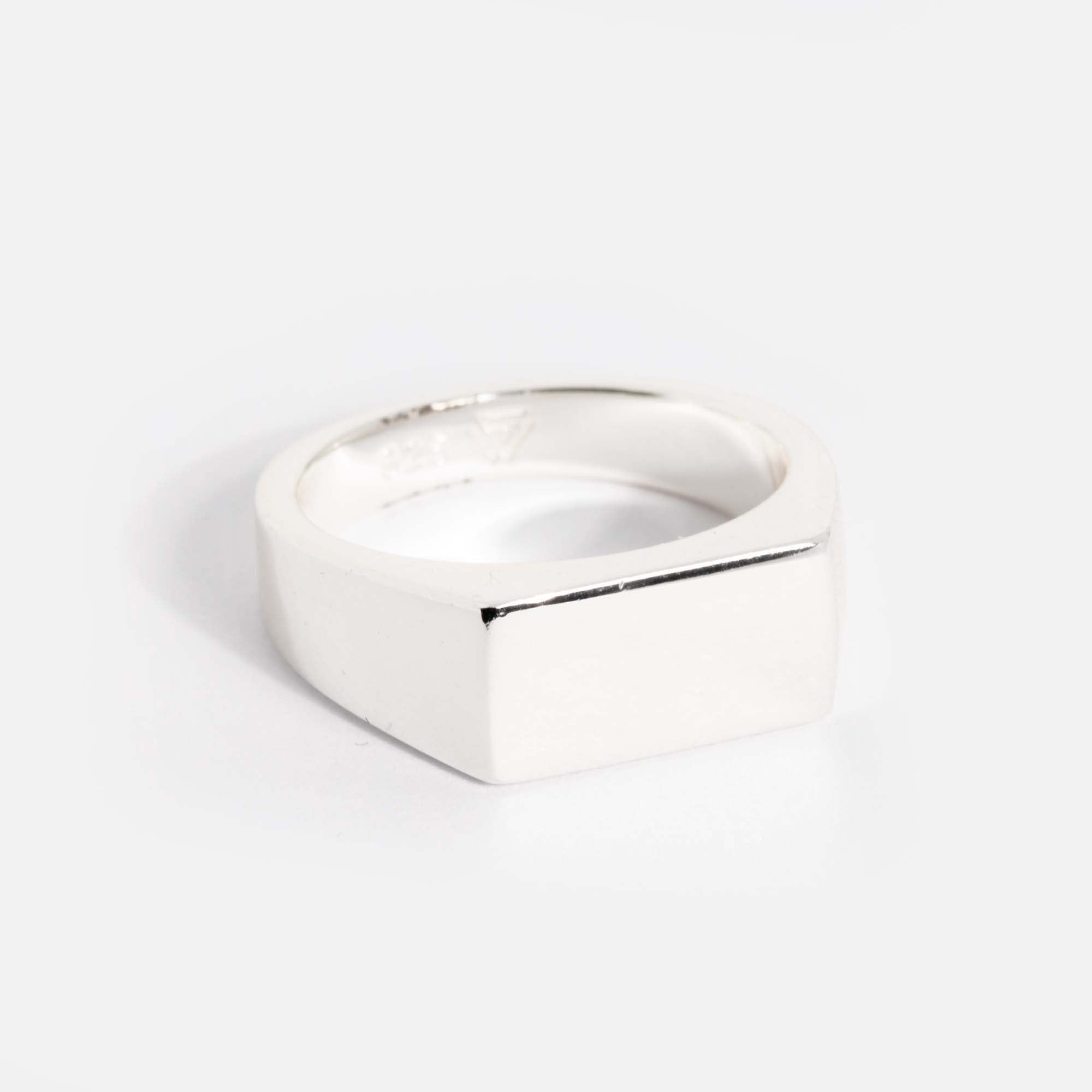 Signet Ring | Light Silver - warpedsense