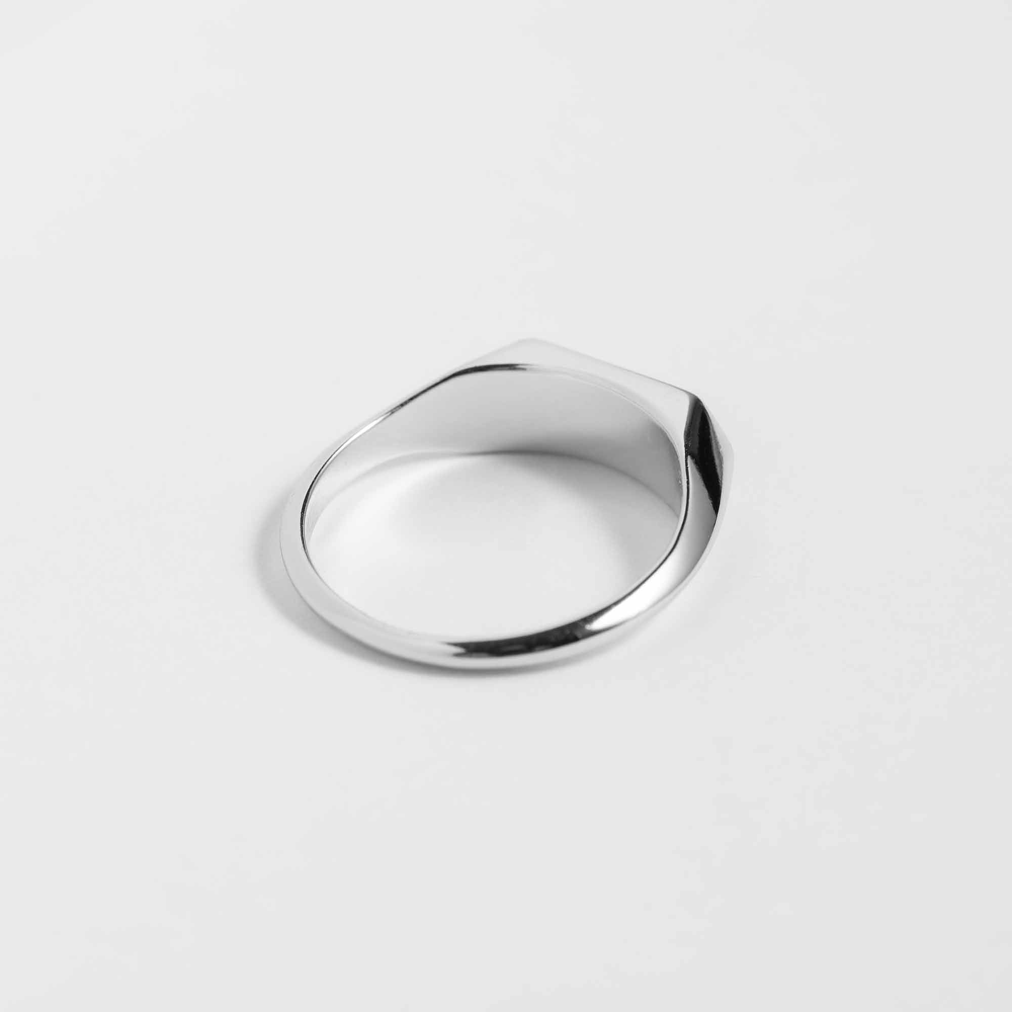 Slim Signet Ring - WARPEDSENSE