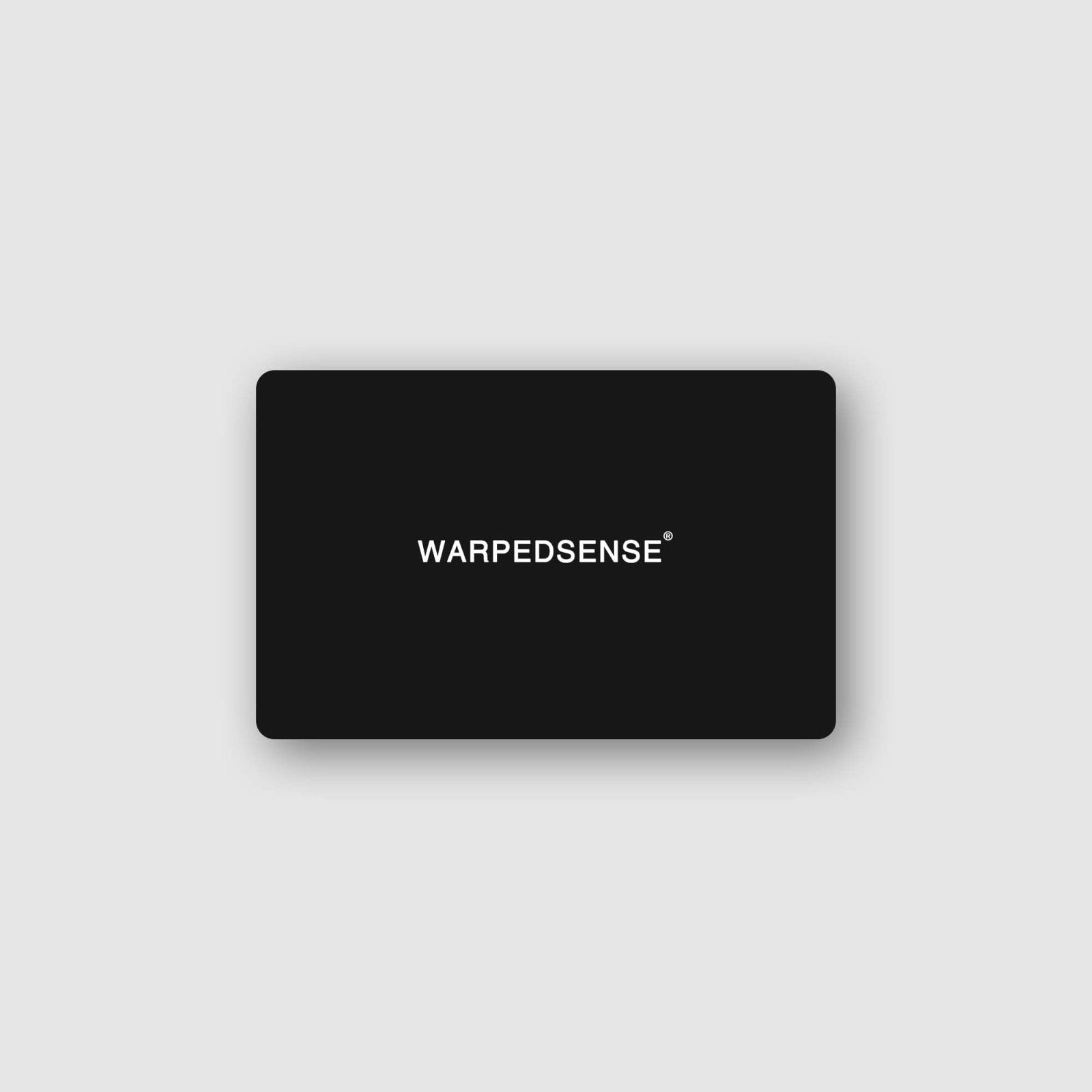 Gift Card per E-Mail - warpedsense